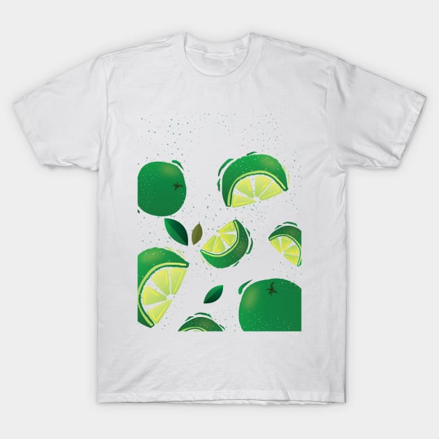 Lime Time T-Shirt by idamnart